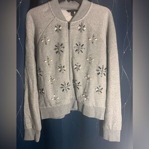 Banana Republic zip up sweater jacket